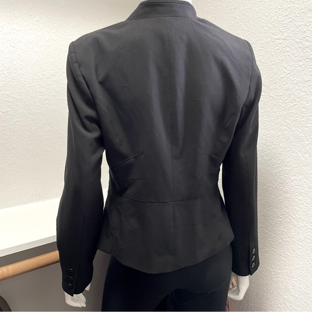 Whbm Seasonless Dart-Panel Single Button Stretch … - image 6